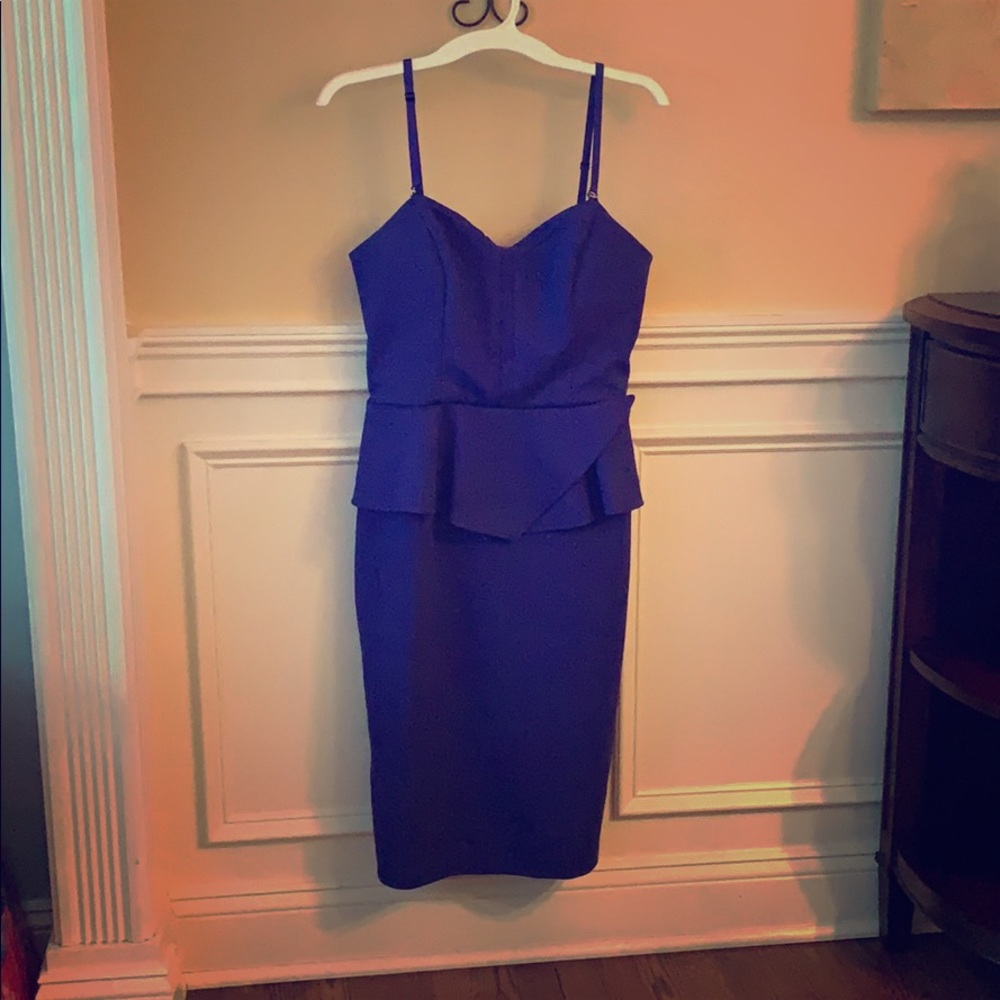 Bisou Bisou Peplum Dress